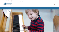 Desktop Screenshot of musikschule-marktpiesting.at