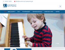 Tablet Screenshot of musikschule-marktpiesting.at